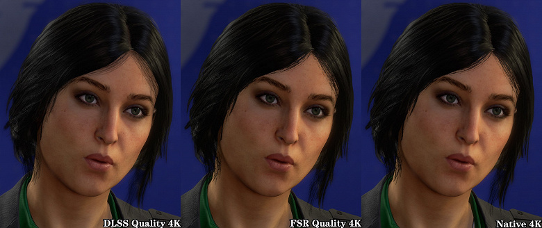 AMD FSR vs. Nvidia DLSS.  The first comparisons appeared within the same game