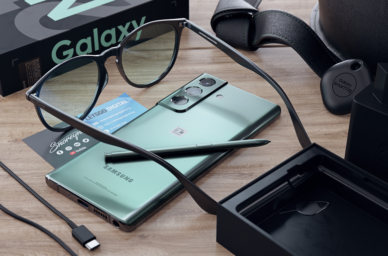 Samsung Galaxy Note21 показали на очень качественных изображениях