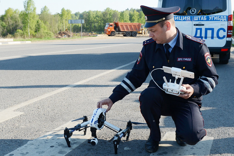 Violators on the roads are caught using drones already in 17 regions of Russia