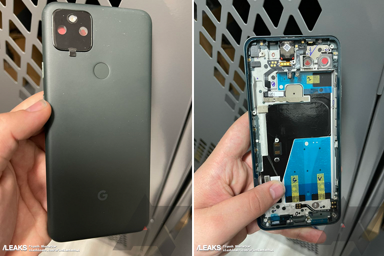 The new Google Pixel was shown from all sides in the first live photos