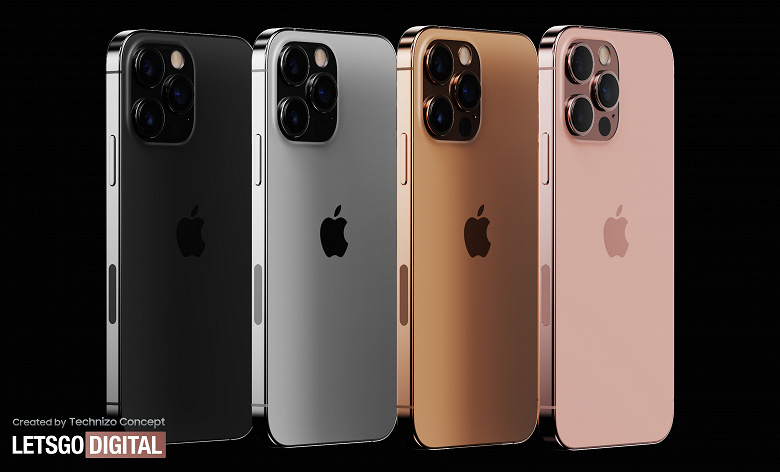 iPhone 13 Pro first shown in new colors Sunset Gold and Rose Gold