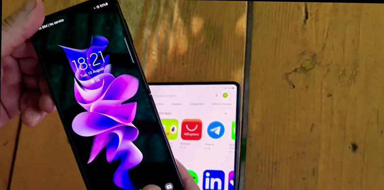 Защищённые смартфоны Samsung Galaxy Z Fold3 и Galaxy Z Flip3 показали в работе прямо перед анонсом
