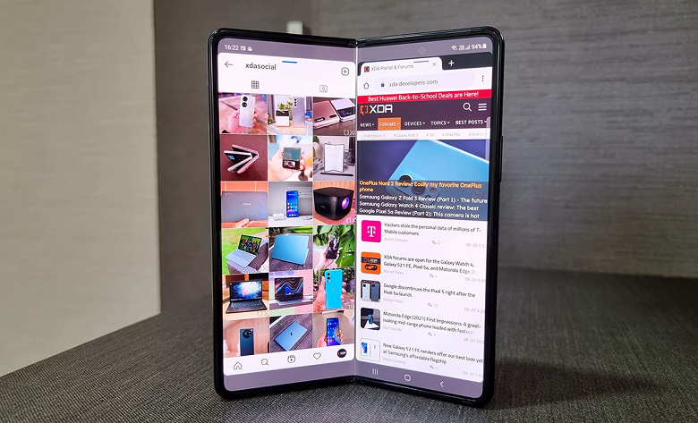 Новая эпоха наступила: Samsung Galaxy Note20 и даже Galaxy S21 проиграли сгибающимся смартфонам Galaxy Z Flip3 и Z Fold3