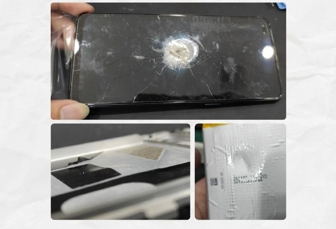 A smartphone saved a soldier in a shootout.  Bulletproof Oppo Reno4