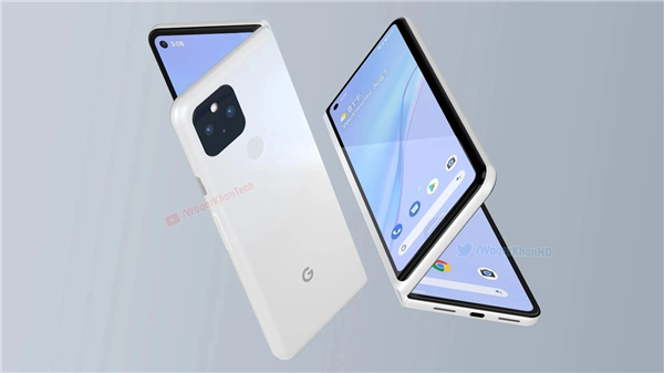 Google is preparing rival Xiaomi Mi Mix Fold and Galaxy Z Fold3?  Possible Google smartphone with flexible screen lit up in Android 12 Beta 4 code