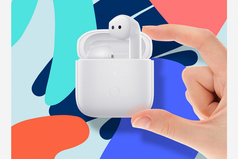 Xiaomi copied Apple AirPods: cheap headphones Redmi Buds 3 with noise canceling, IP54, touch control and aptX presented