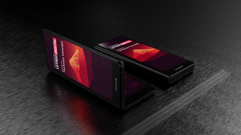 Fujifilm foldable smartphone looks like Samsung Galaxy Fold 3. Quality images published