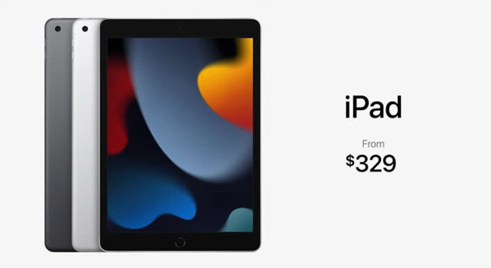 Apple unveiled a new iPad for $ 330.  He received the A13 Bionic platform, iPadOS 15 and a new 12-megapixel front camera