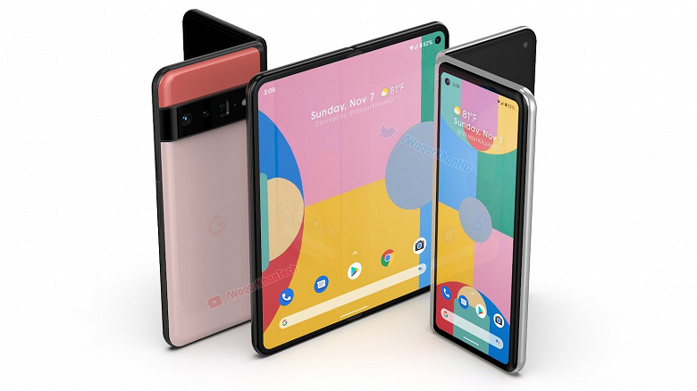 This is what Google’s first foldable smartphone with a flexible screen might look like.  Pixel Fold featured in huge renders and video