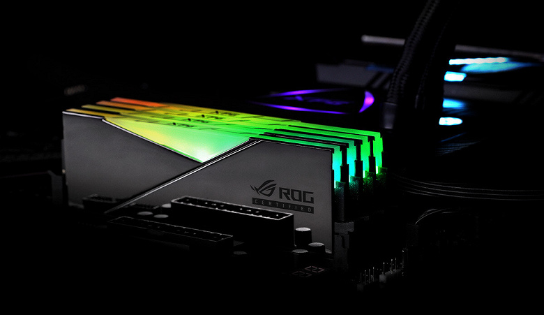 Модули памяти XPG Spectrix D50 носят маркировку ROG-Certified 