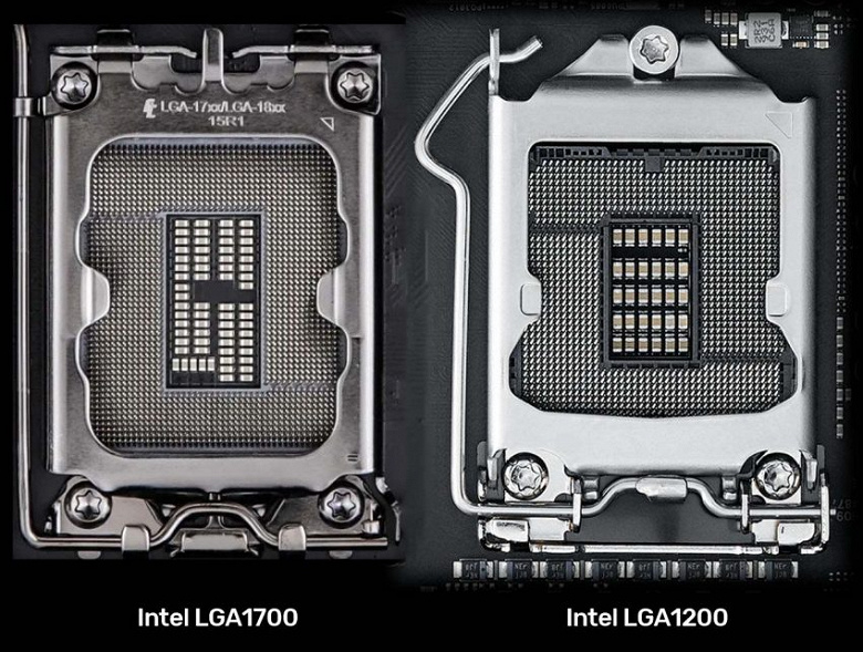 Фото дня: разъём Intel LGA1700 для процессоров Alder Lake и Raptor Lake