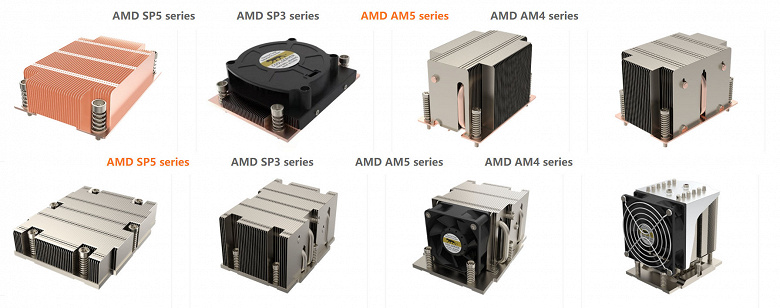 Новые процессоры AMD AM5 ещё не вышли, а кулеры для них уже доступны
