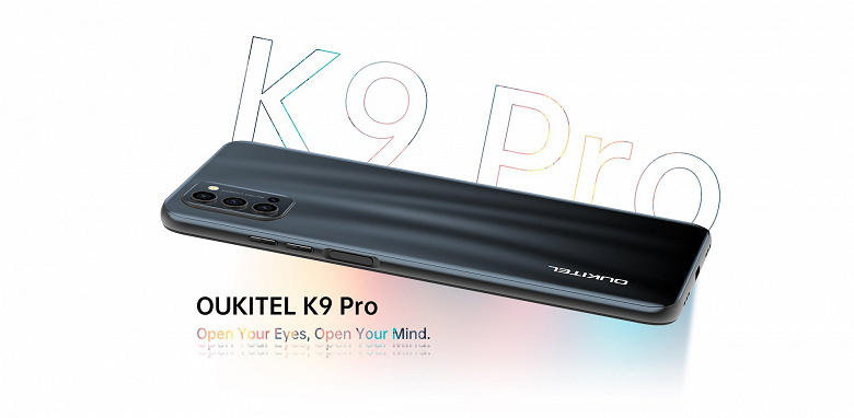 7-inch smartphone with 5000 mAh battery and NFC.  Oukitel K9 Pro presented