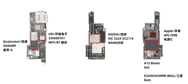 iPhone 13 Pro разобрали и сравнили с iPhone 12 Pro