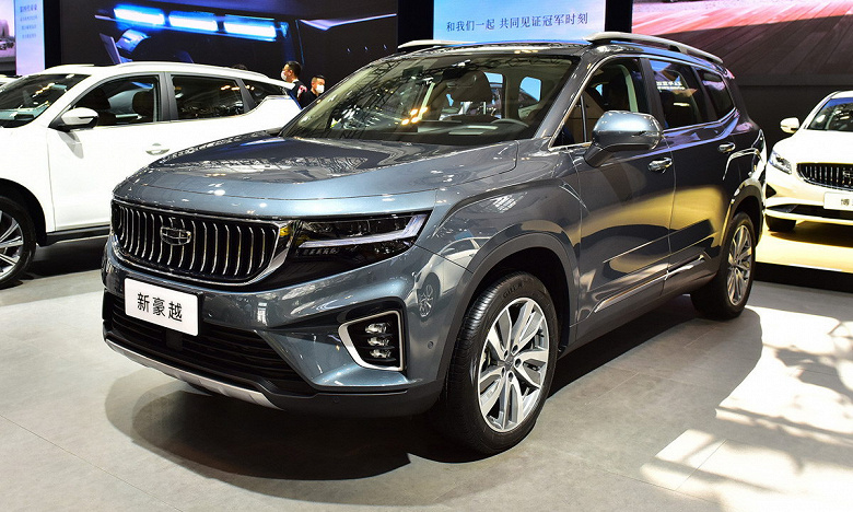 Stylish seven-seater crossover for $ 17,000: Geely Haoyue restyled version already went on sale in China