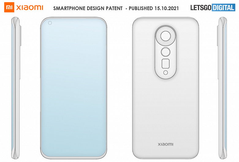 Совершенно новый флагман Xiaomi с уникальным дизайном показали на официальных патентных изображениях