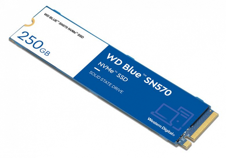 Каталог Western Digital пополнили недорогие твердотельные накопители WD Blue SN570