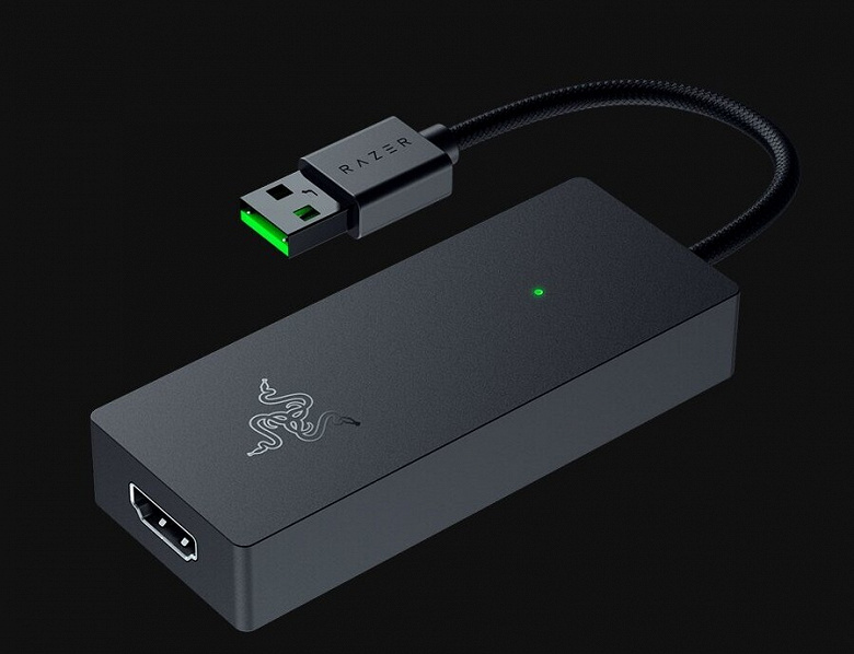 The Razer Ripsaw X is designed to capture video using the USB port