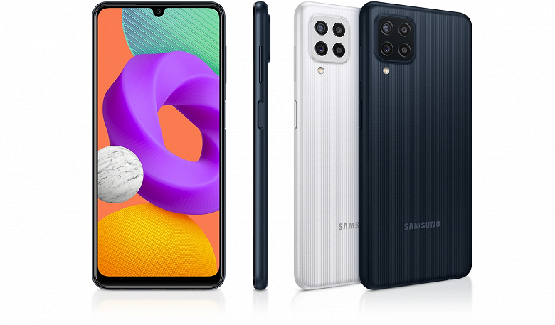 Super AMOLED, 90 Гц, NFC, 5000 мА·ч и Android 11. Представлен бюджетный долгожитель Samsung Galaxy M22 прибыл в Россию