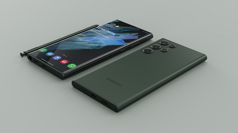 Этот смартфон заменит Samsung Galaxy Note: появились первые изображения Galaxy S22 Ultra в новом цвете