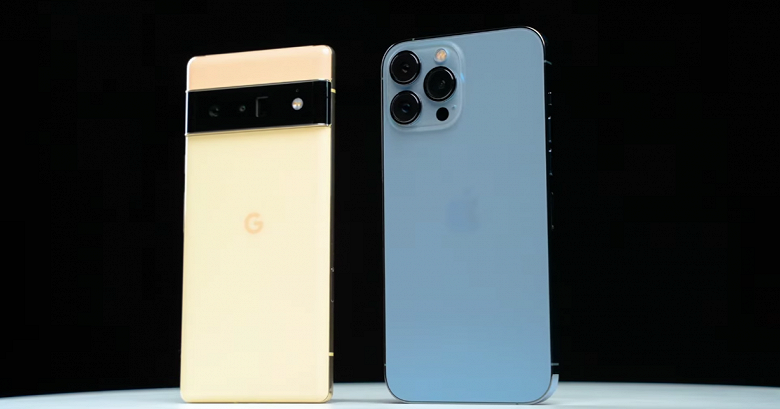 Will the Google Pixel 6 Pro hold up against the iPhone 13 Pro Max?  Smartphones were mixed in the speed test, and one application decided the outcome