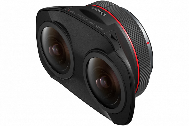 Объектив Canon RF 5.2mm F2.8L Dual Fisheye призван упростить съемку стереоскопического контента для VR