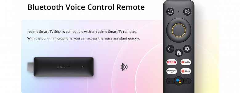 Первый ТВ-стик Realme с 4K ничем не лучше Chromecast with Google TV: производитель сэкономил на памяти