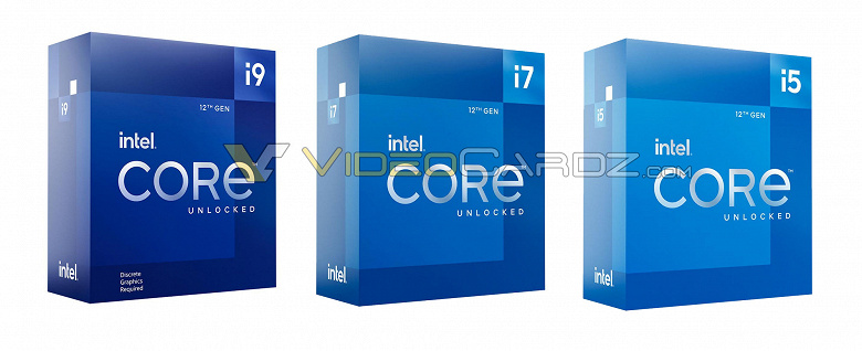 12th Gen Intel Core Processors (Alder Lake) Packaging Images Appear Online