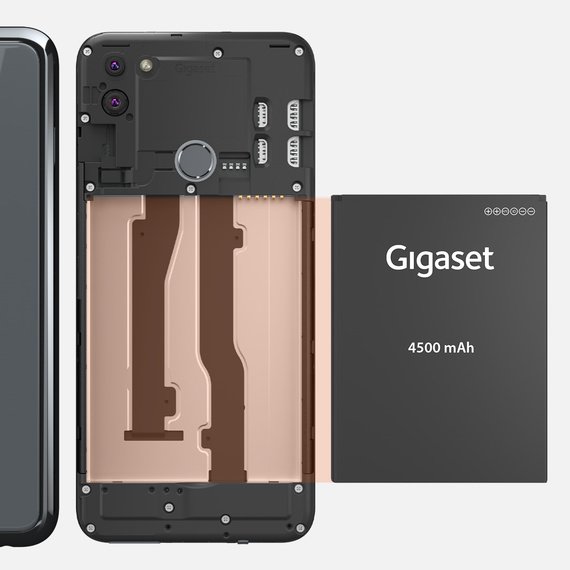 gigaset ga5 смартфон со съёмным аккумулятором