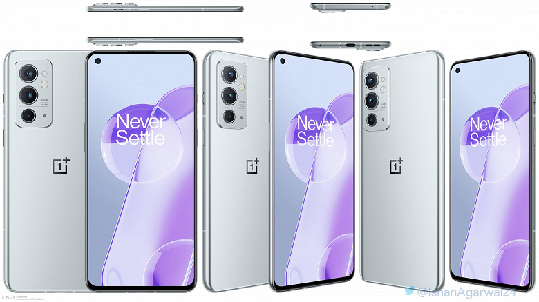 The first smartphone with Android 12 was shown from all sides: OnePlus 9RT has no secrets left before the announcement