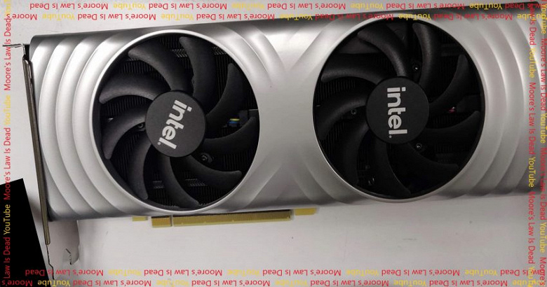 This is what a possibly more affordable alternative to the GeForce RTX 3070 and Radeon RX 6700 XT looks like.  Top-end Intel Arc Alchemist graphics cards first shown in live photos