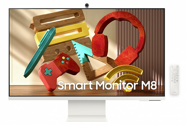 Концептуальный монитор Samsung Electronics Smart Monitor M8 позволяет решать некоторые задачи без компьютера