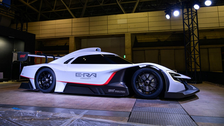 1073 hp, four-wheel drive and Yamaha electric motors. Subaru STI E-RA electric hypercar unveiled