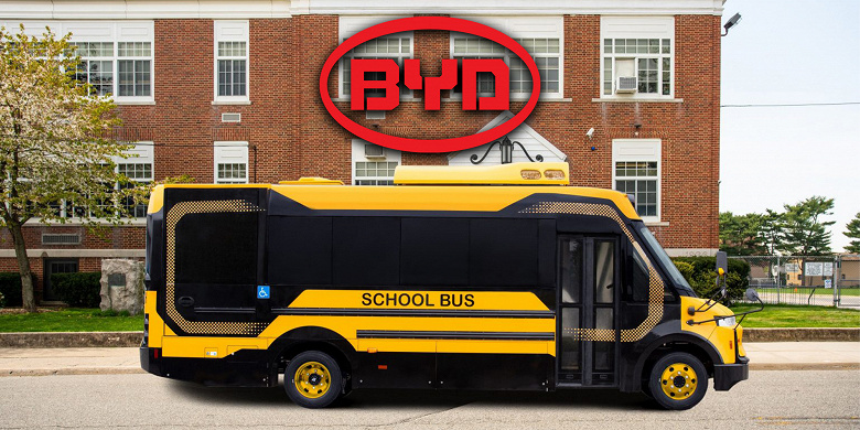 Представлены уникальные школьные автобусы BYD: они могут обеспечивать электроэнергией школы