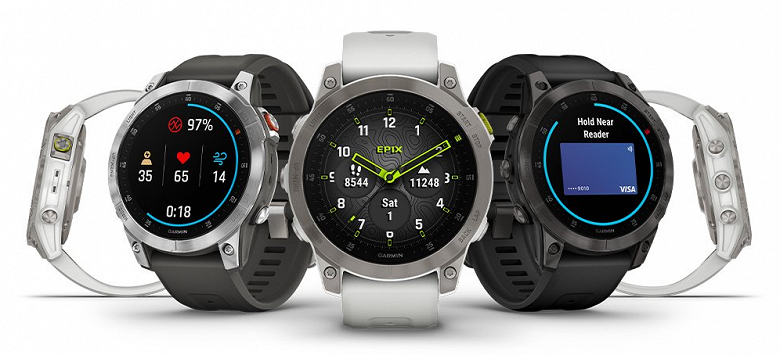 AMOLED, contactless payments and up to 16 days of battery life. Garmin introduced high-end smart watches Epix