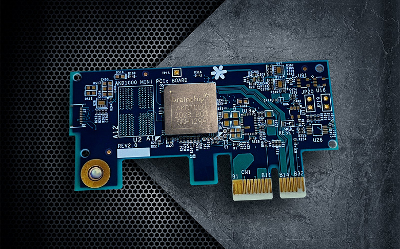 BrainChip открывает прием заказов на серийную карту расширения с нейроморфным процессором AKD1000