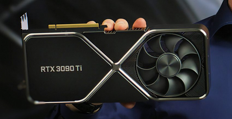 Теперь это топовая видеокарта Nvidia. Компания представила GeForce RTX 3090 Ti, но не назвала ее стоимость