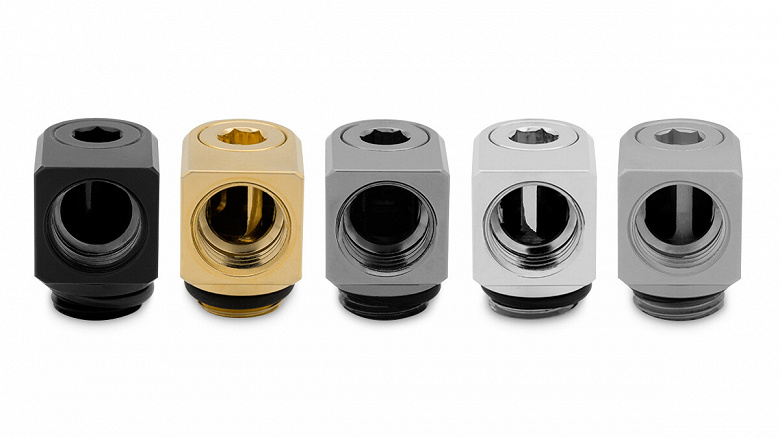 EK Introduces Swivel Short Fittings for Small PC Cooling Systems