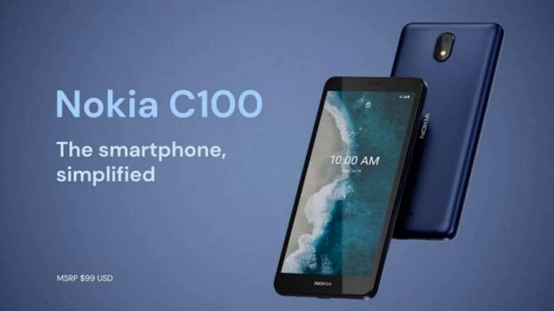 Первый 120-герцевый смартфон Nokia и самый дешёвый 5G-телефон компании: представлены Nokia C100, C200, G100 и G400