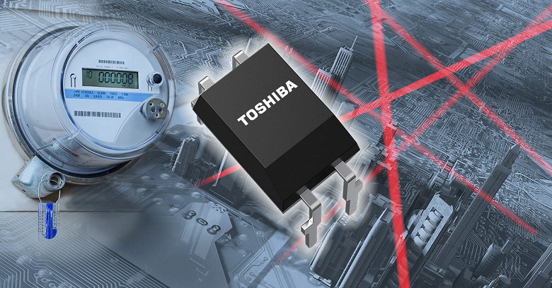 Toshiba TLP223GA and TLP223J opto relays with low input power and high operating temperature are suitable for smart meters