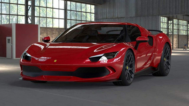 888-horsepower hybrid Ferrari presented: it will be possible to buy it for cryptocurrency