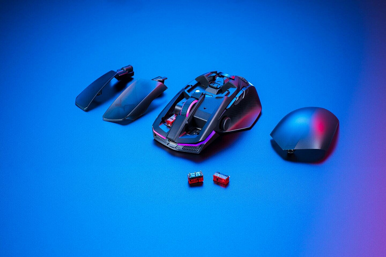 Asus ROG Chakram X Wireless Gaming Mouse features a detachable joystick 