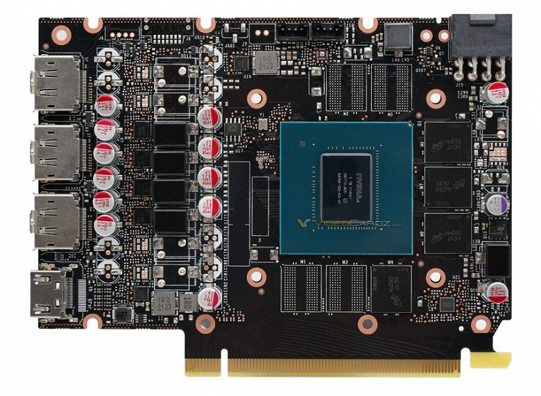 Графический процессор GeForce RTX 3050 за 25 000 рублей крупным планом. Подтверждено его родство с GPU GeForce RTX 3060