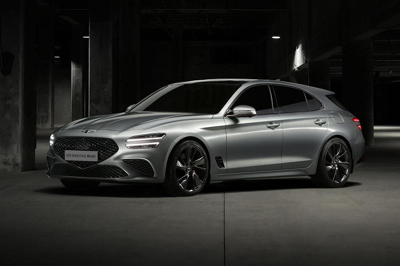 В России выходит «горячий» универсал Genesis G70 Shooting Brake: цены и версии