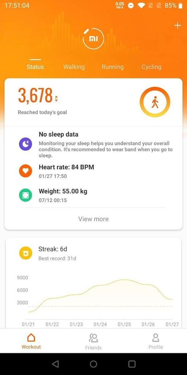 Большое обновление Xiaomi Mi Fit принесло переработанный домашний экран и многое другое