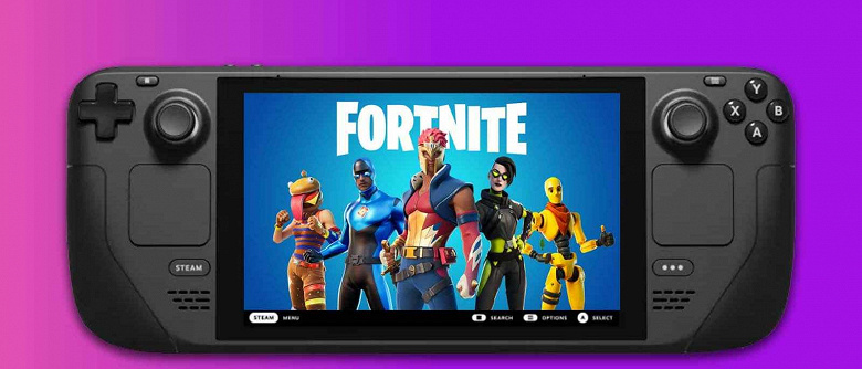 Fortnite fans are left out.  One of the most popular games in the world will not be released on Steam Deck