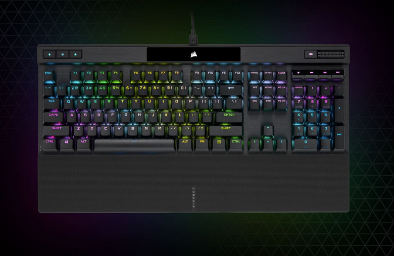 В игровой клавиатуре Corsair K70 RGB Pro используются переключатели Cherry MX 
