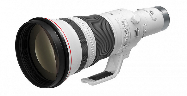 Представлены объективы Canon RF800mm F5.6 L IS USM и RF1200mm F8 L IS USM
