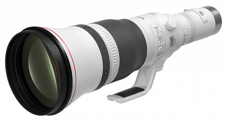 Представлены объективы Canon RF800mm F5.6 L IS USM и RF1200mm F8 L IS USM