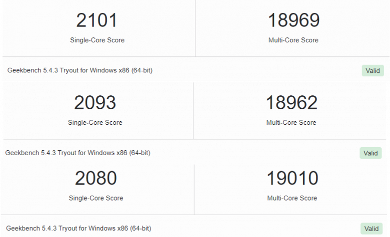 Intel Core i9-12900KS, работающий на частоте 5,5 ГГц, установил рекорд однопоточной производительности в бенчмарке Geekebench